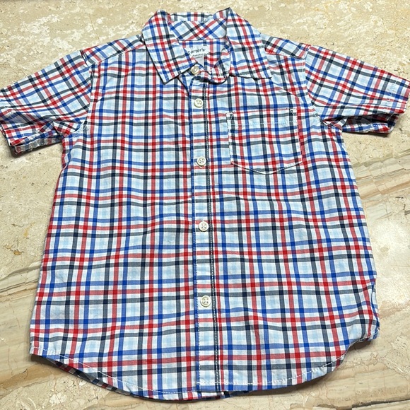 Carter’s Button Down Shirts 3T - Picture 4 of 9